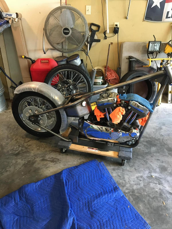 Lowbrow Customs Belt to Chain Conversion Kit Harley 883 Sportster 2004 & up Silver Sprocket