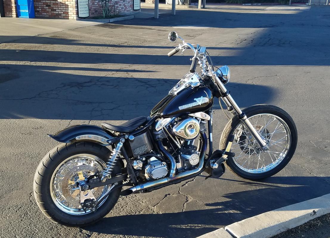 Lowbrow Customs Rogue Fender - 1958-84 Harley-Davidson Panhead Shovelhead