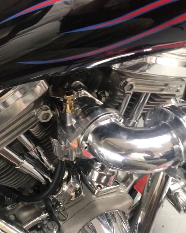 Lowbrow Customs Deluxe Choke Knob Enricher for HarleyDavidson S&S