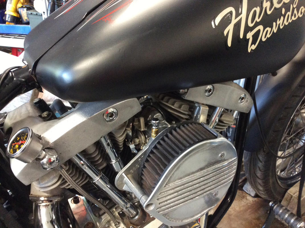 Lowbrow Customs Deluxe Choke Knob Enricher for HarleyDavidson S&S