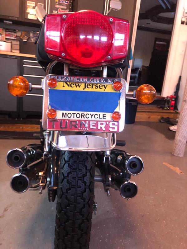 Details about   Vintage NOS 1" Amber Bike Reflector Spring Stud Mount License Plate Motorcycle 
