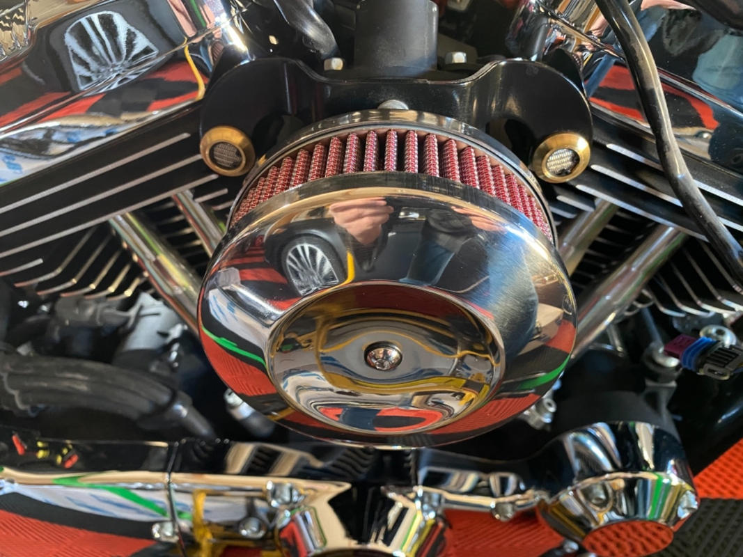 Lowbrow Customs Radius Breather Bolts for HarleyDavidson Evo Brass