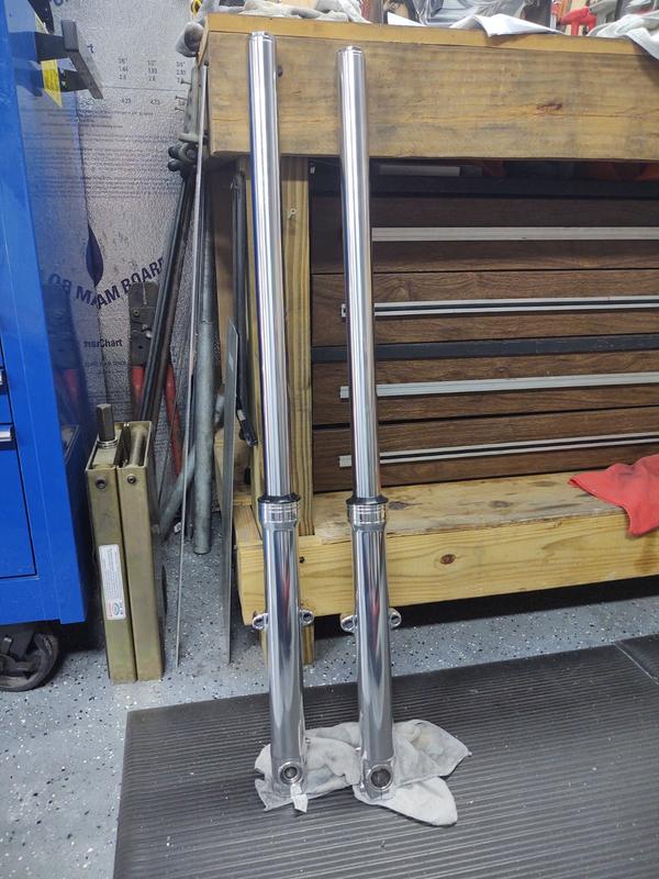 Til Death Cycles 39mm HarleyDavidson Front End Extended Damper Tube