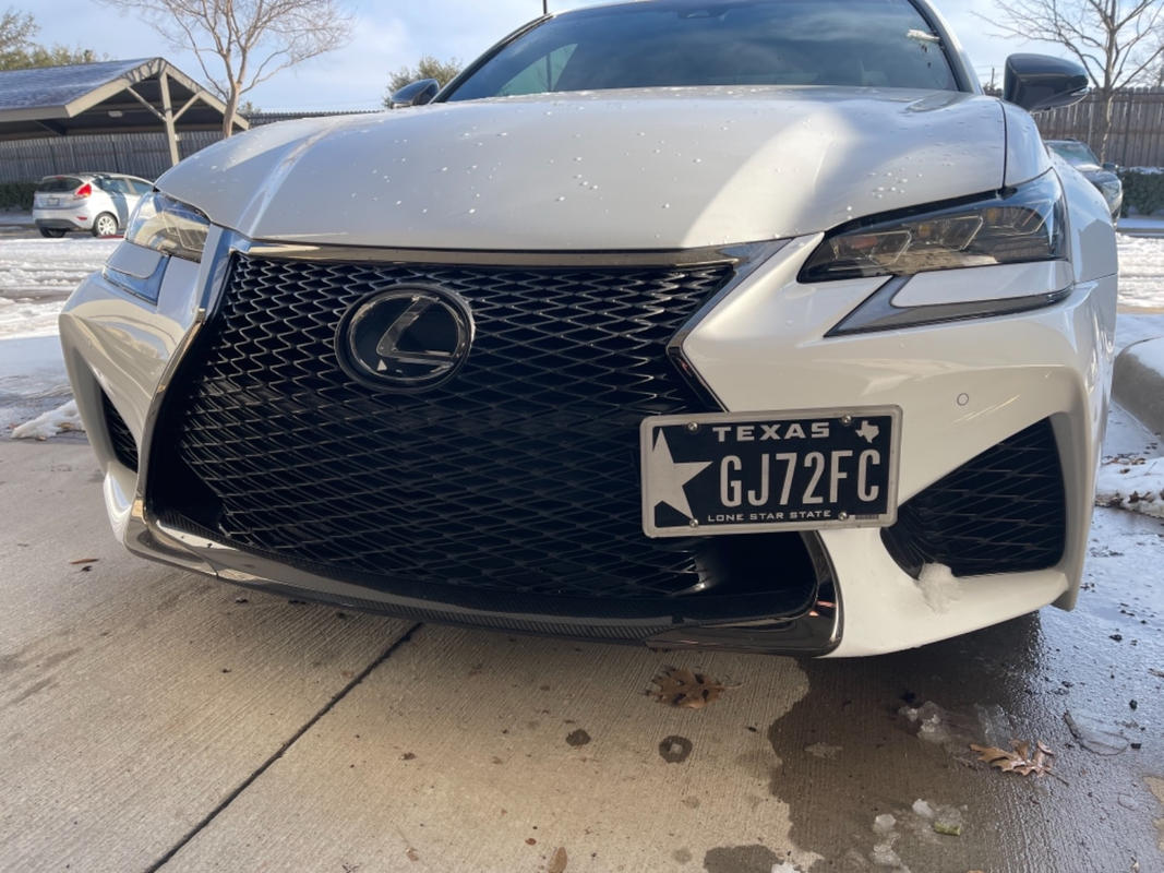 lexus es 350 license plate frame