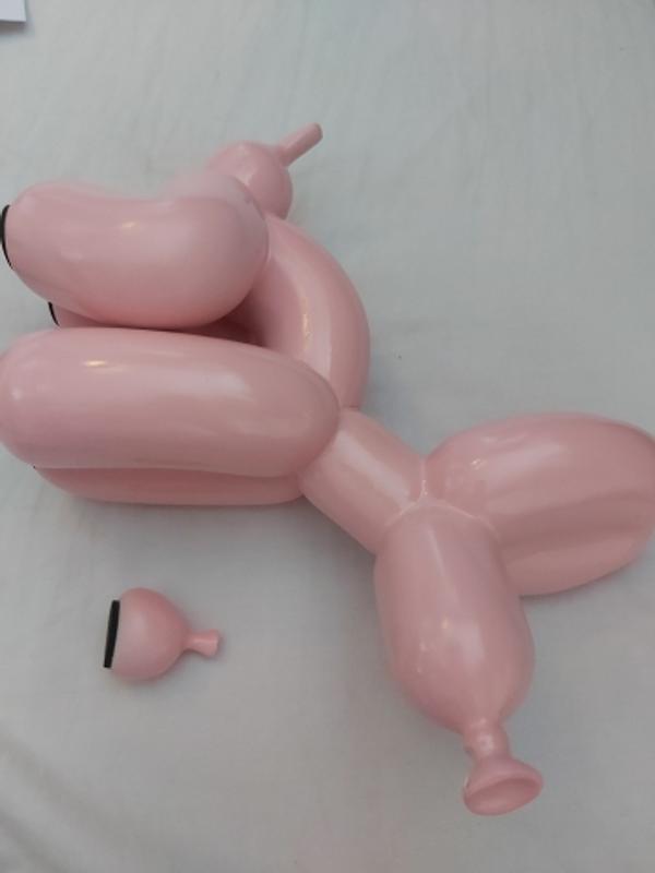 ArtZ® Graffiti Painted Balloon Dog Sculpture