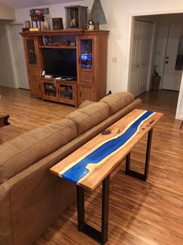 Live Edge Quick Set Epoxy Seal Wood Slabs 2hrs Fast Set Epoxy