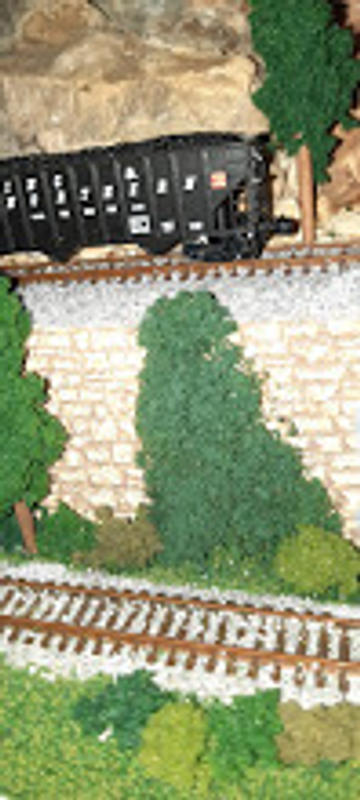 F53 Foliage vert foncé Décors Train Woodland Scenics 