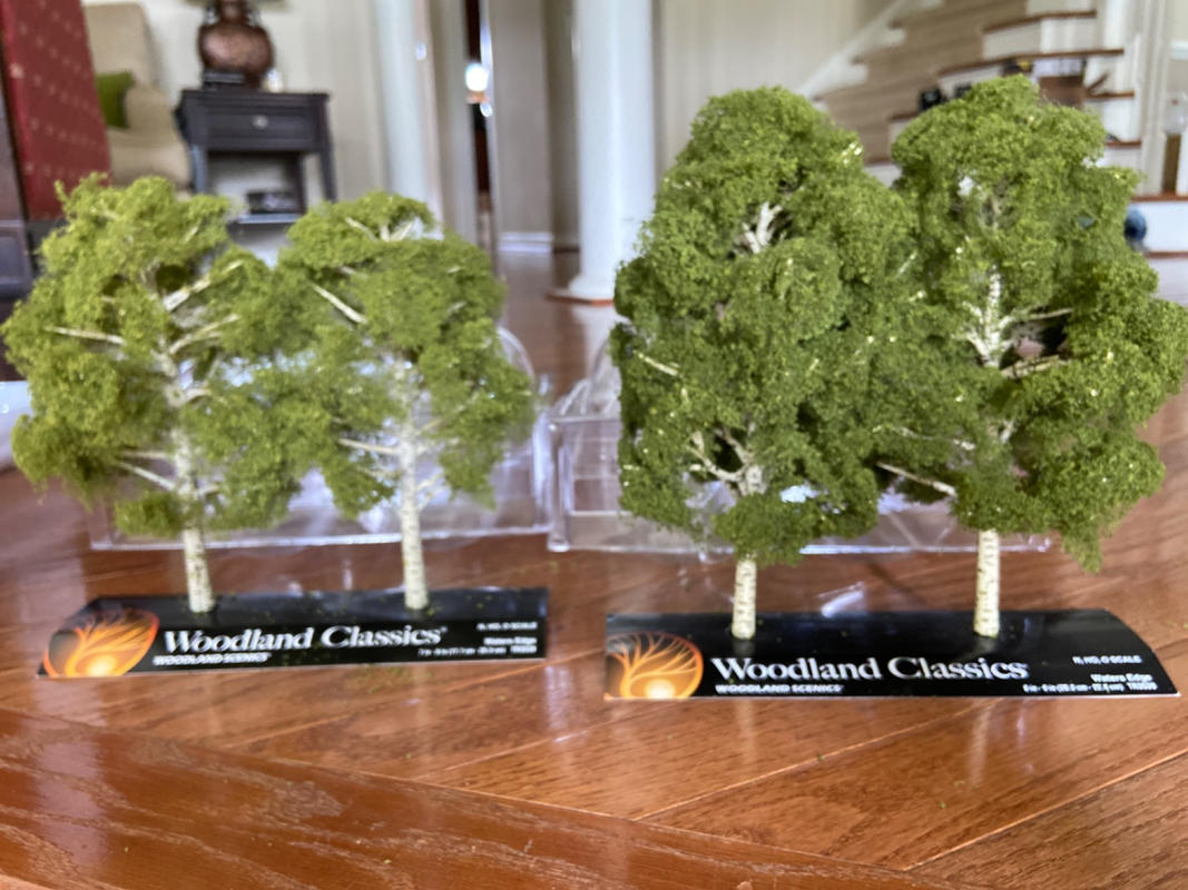 Woodland Scenics TR3538 N/HO Waters Edge Tree 7" 8" Train Scenery 
