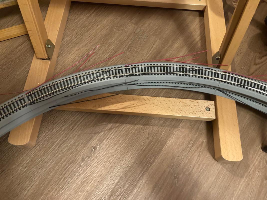4/Card Bachmann Trains Snap-Fit E-Z Track 22” Radius Curved Track 