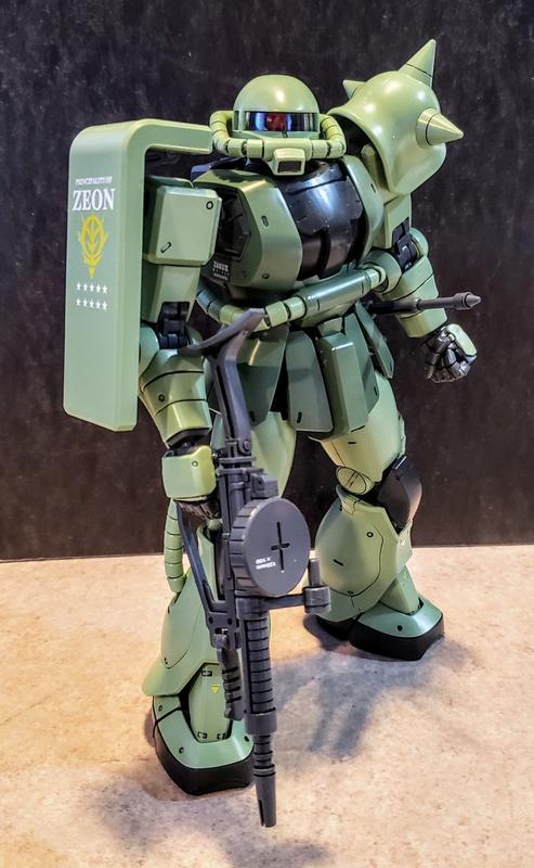 Bandai Mg Gundam Ms 06j Zaku Ii Ver 2 0 1 100 Scale Kit Usa Gundam Store