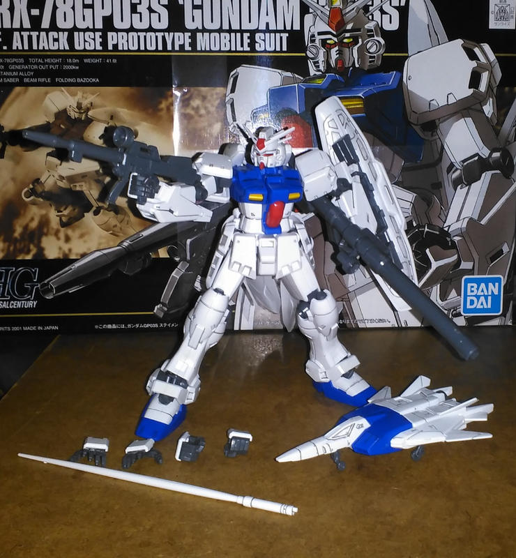 25 Rx 78gp03s Gundam Gp03 Stamen Gundam 00 Bandai Hguc Usa Gundam Store