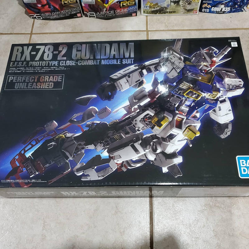 Rx 78 2 Gundam Mobile Suit Gundam Bandai Hobby Pg Unleashed 1 60 Usa Gundam Store
