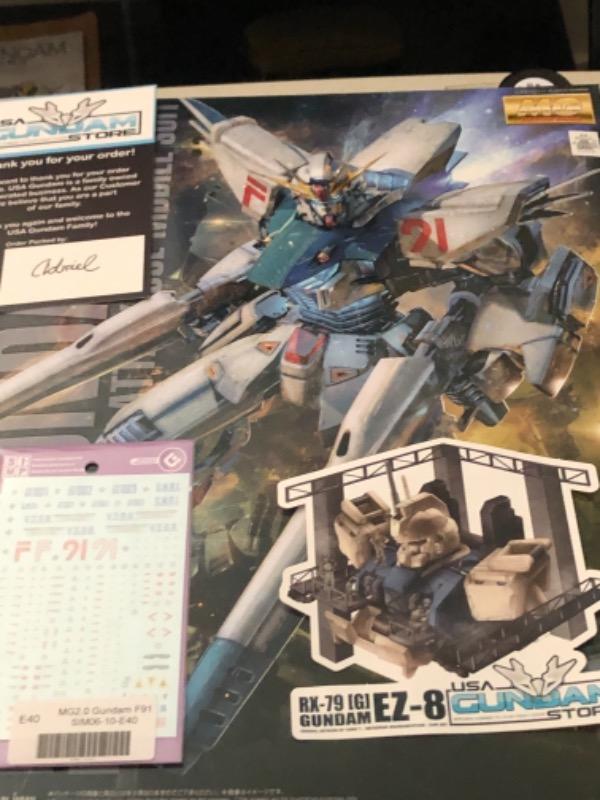 MG 1/100 F91 Gundam F91 (Ver 2.0)– USA Gundam Store