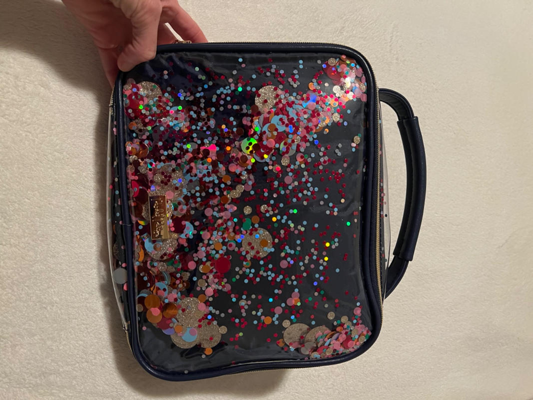 Essentials Confetti Traveler Make-up and Cosmetic Bag – Packed Party