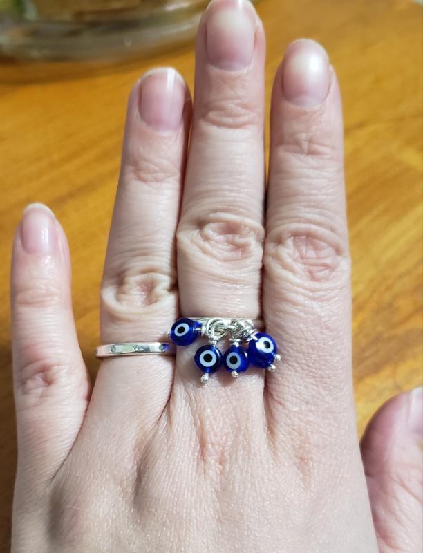 Ruth Bader Ginsburg Evil Eye Ring 2024 www.alhudapk