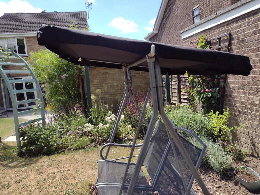 malibu 2 seater garden swing seat replacement canopy