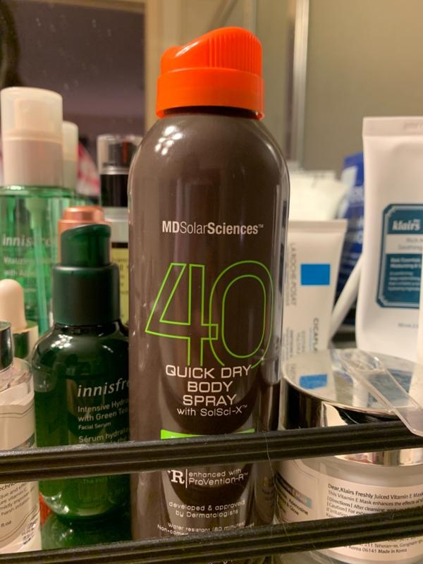 md solar sciences spray