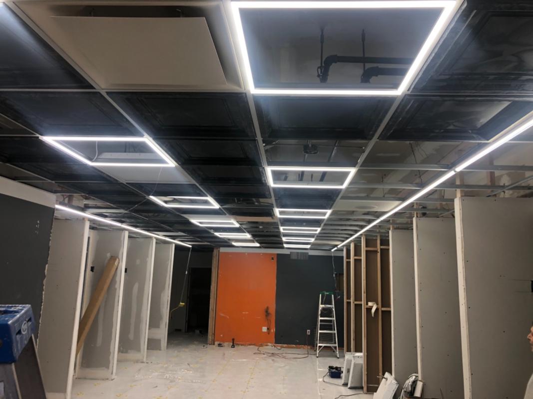 LED TBar Grid Light With Edge Effect For Drop Ceilings 2x4 MultiColor