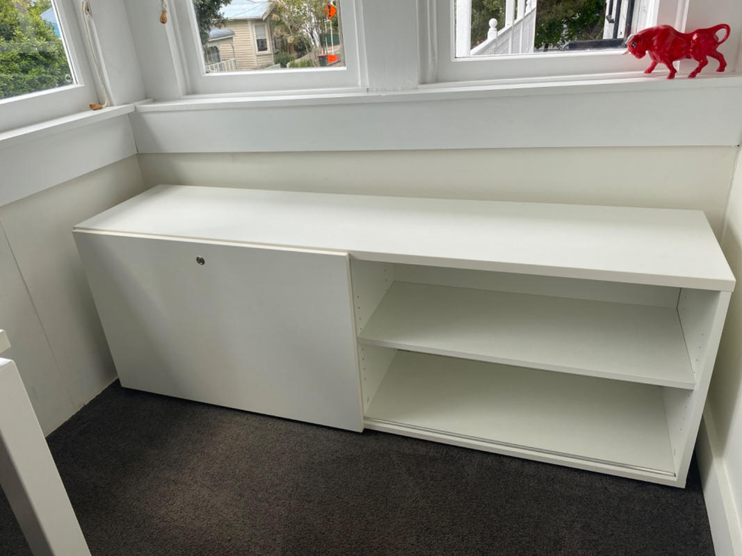 Cupboard 1600 mm White Ultimo Cupboard Uno Furniture NZ