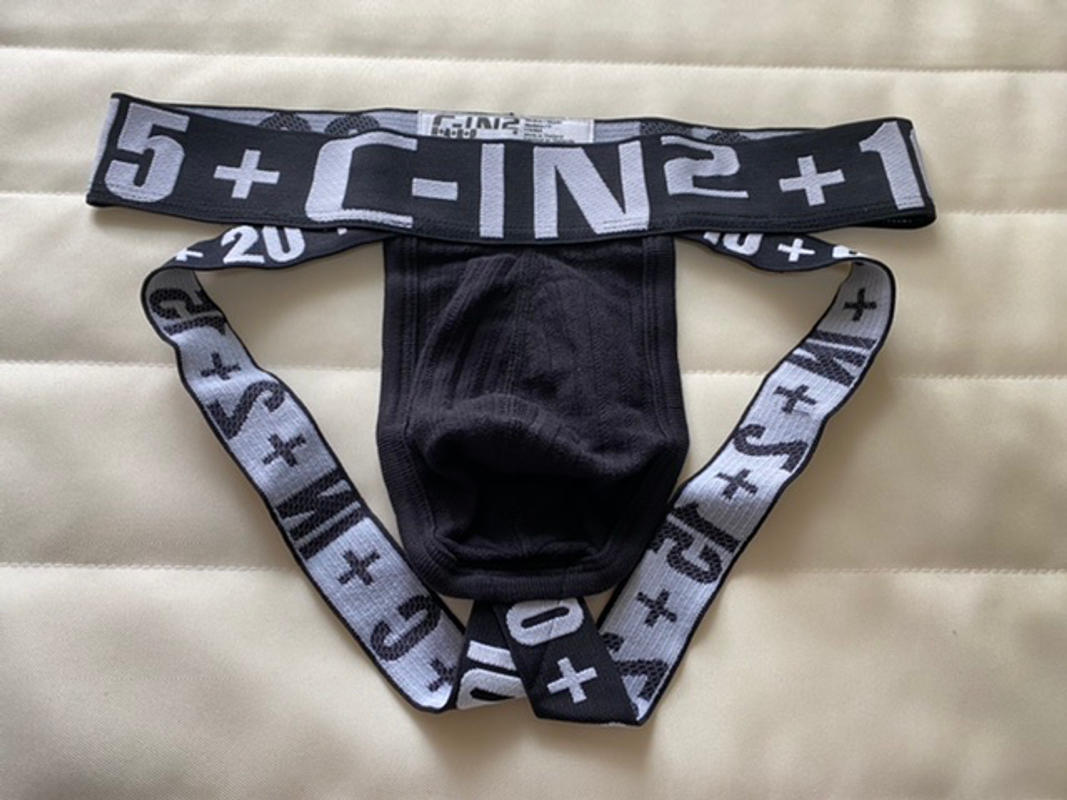 C In2 シーインツー ジョックストラップ Hard Jock Strap レフリーブラック ケツ割れ サポーター Cin2 男性下着 メンズ下着 イージーモンキー公式オンラインストア