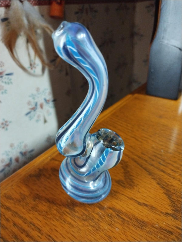 SMOKEA $15 Glass Bubbler Pipe