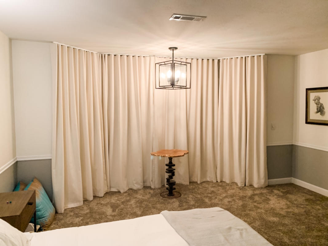 Custom Ripplefold Curtains and Drapes Extra Long/Wide Drapery Loft Curtains