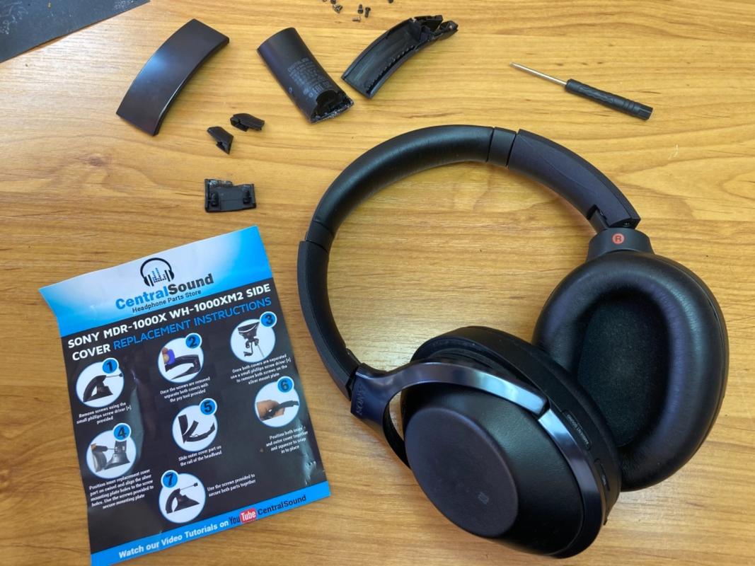 Fascia Interna Ed Esterna Di Ricambio Per Cuffie MDR-1000X WH-1000XM2 - Foto 11