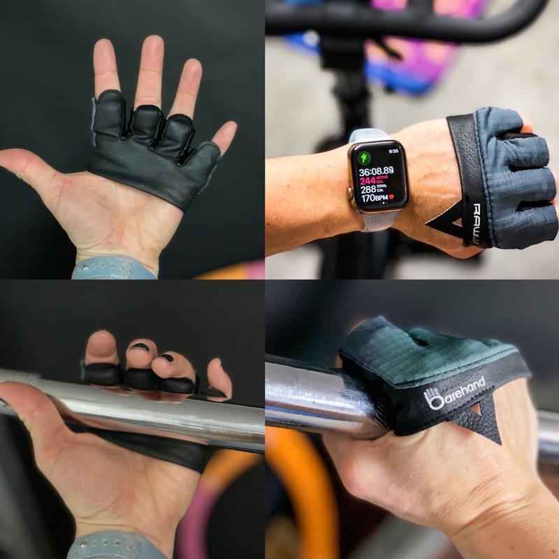 Barehand Minimalist gloves for lifting athletes