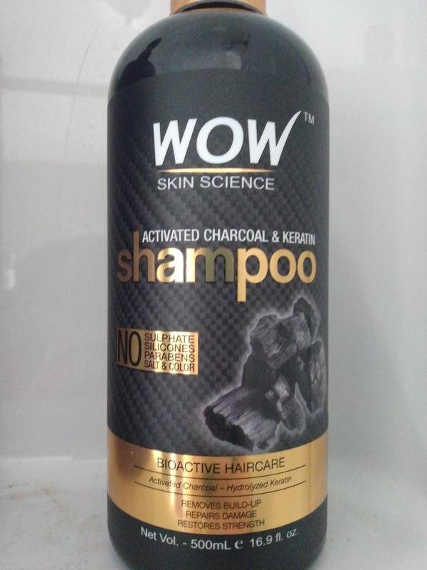 Charcoal Shampoo | Best Keratin Shampoo For Damaged Hair By WOW