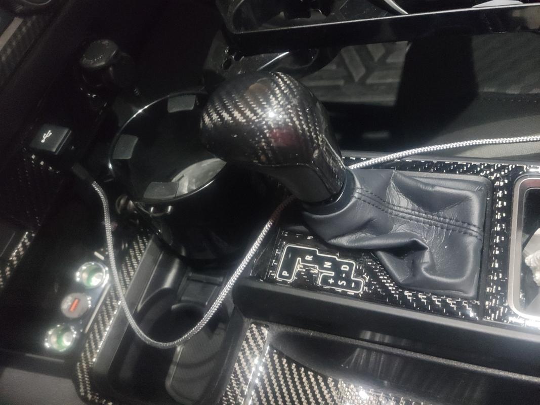 Carbon Fiber Shift Knob Overlay For (20162023) — Lifestyle