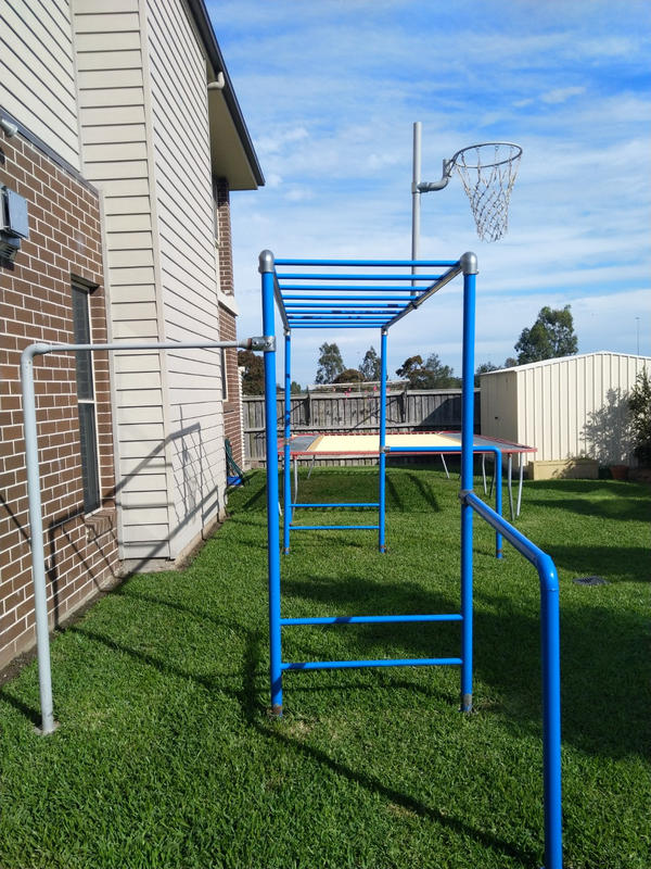 The Silverback Funky Monkey Bar & Swing Frame - Funky Monkey Bars