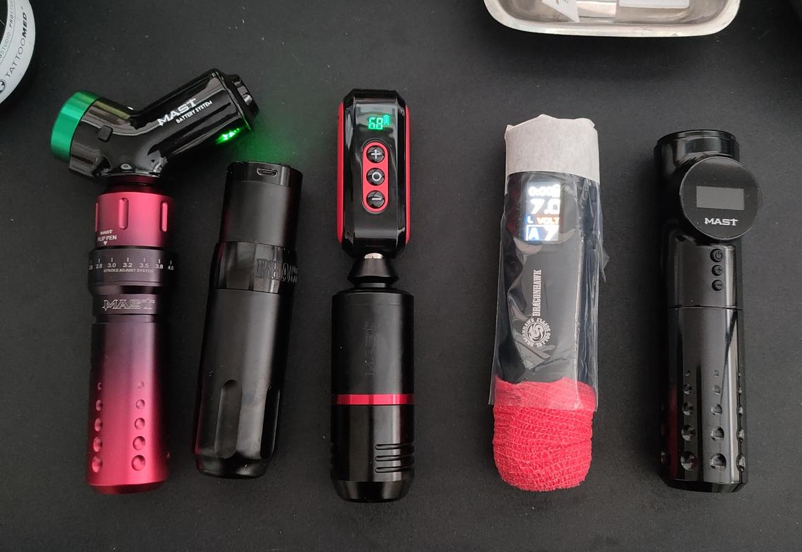 Dragonhawk X7 Wireless Tattoo Machine Dragonhawktattoos