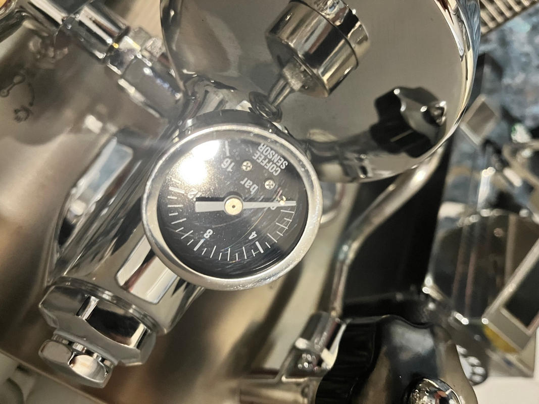 Coffee Sensor Black E61 group pressure gauge M6 thread