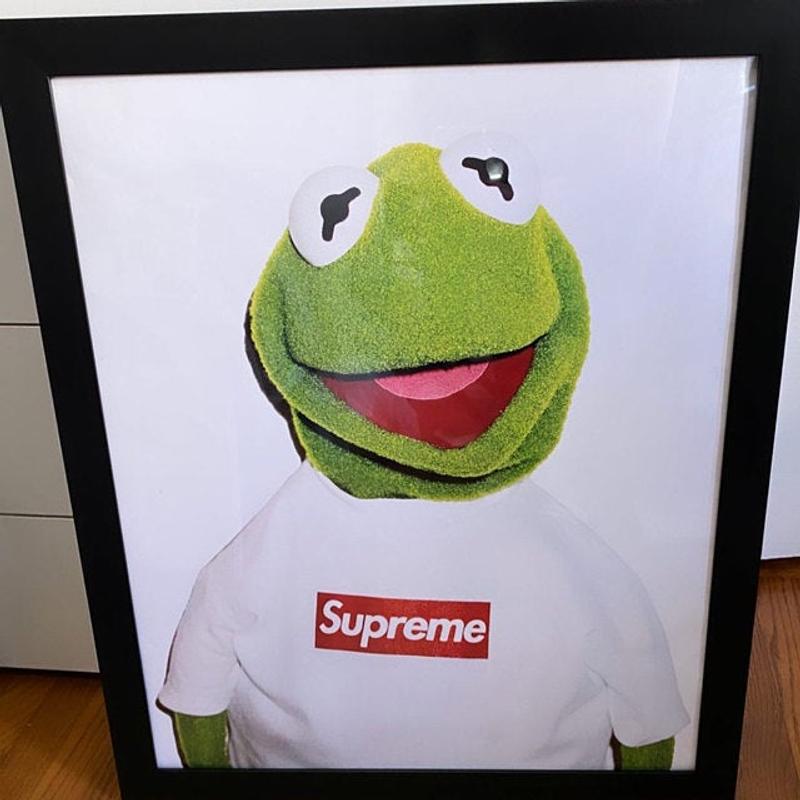 Kermit the Frog Supreme Wall Art – Hyped Art