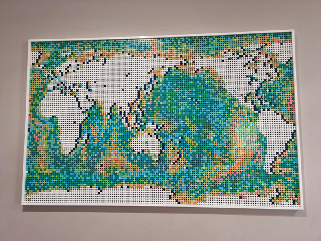 Unboxing the LEGO World Map - LARGEST LEGO SET - Set 31203 