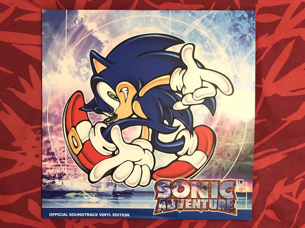 Sonic Adventure Official Soundtrack Vinyl Record | Video Game Music ...