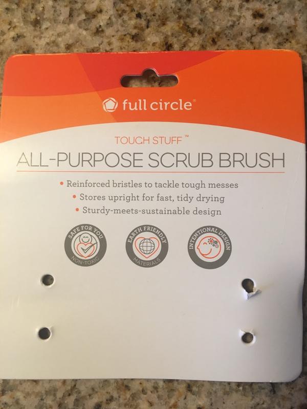 Full Circle Tenacious C Cast Iron Pan Scrub Brush – Full Circle Home