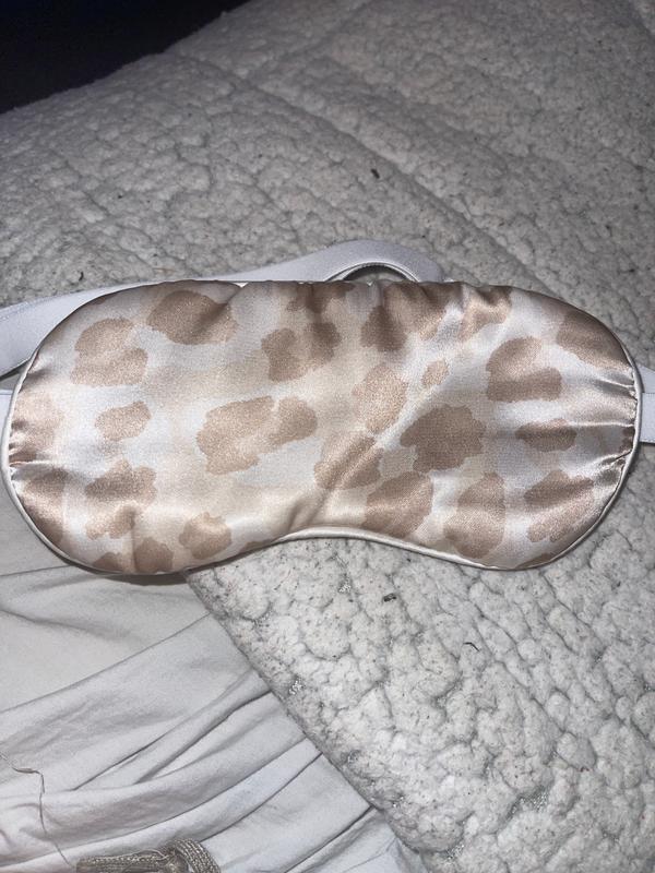 Satin Sleep Eye Mask Leopard KITSCH