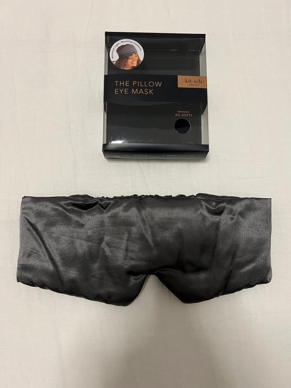 The Pillow Eye Mask Charcoal KITSCH