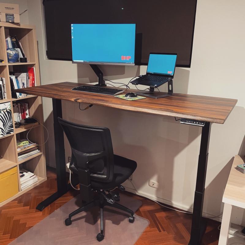 Desky Dual Hardwood Sit Stand Desk – Desky®