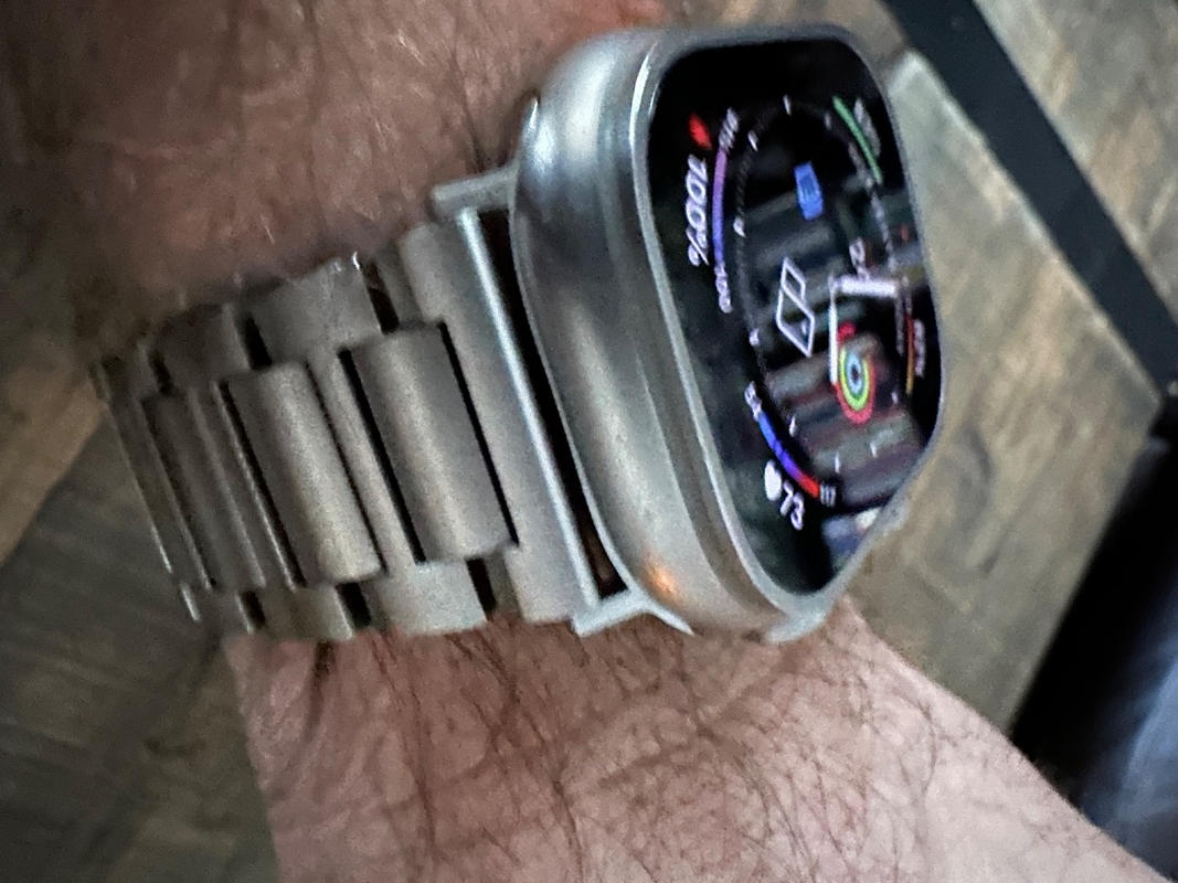 Titanium Apple Watch Ultra Band Sandmarc 7655