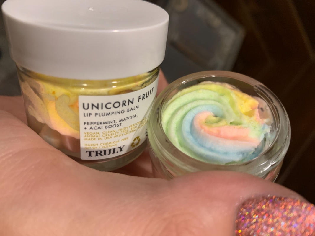 Unicorn Fruit Lip Plumping Balm, Ultimate Hydrating + Lip Plumping duo