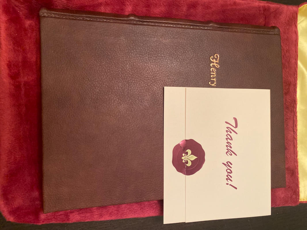 Personalized Recipe Book, Custom Leather Recipe Book