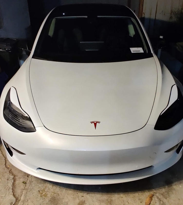 Headlight Eyelid Wrap for Model 3/Y TESBROS