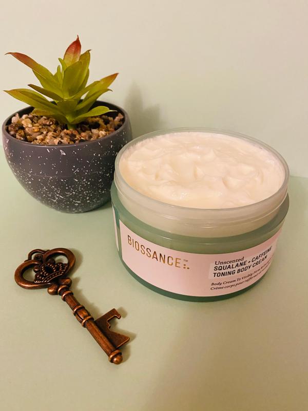 biossance squalane caffeine body cream