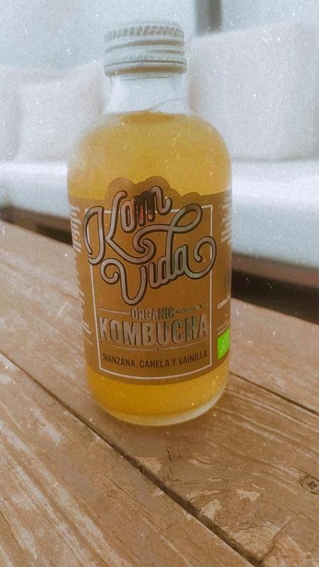 kombucha manzana canela y vainilla