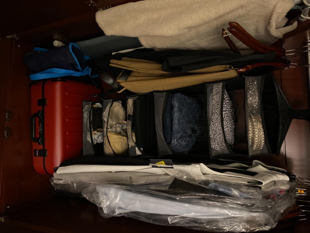 Carryon Closet Suitcase With Shelves Luggage Solgaard