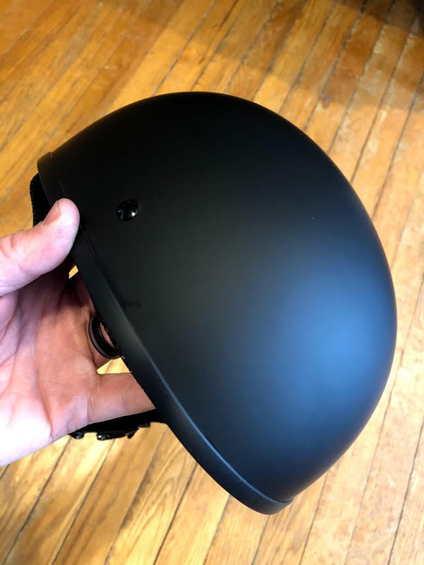 Smallest lightest DOT Beanie Helmet Flat Black / No Peak