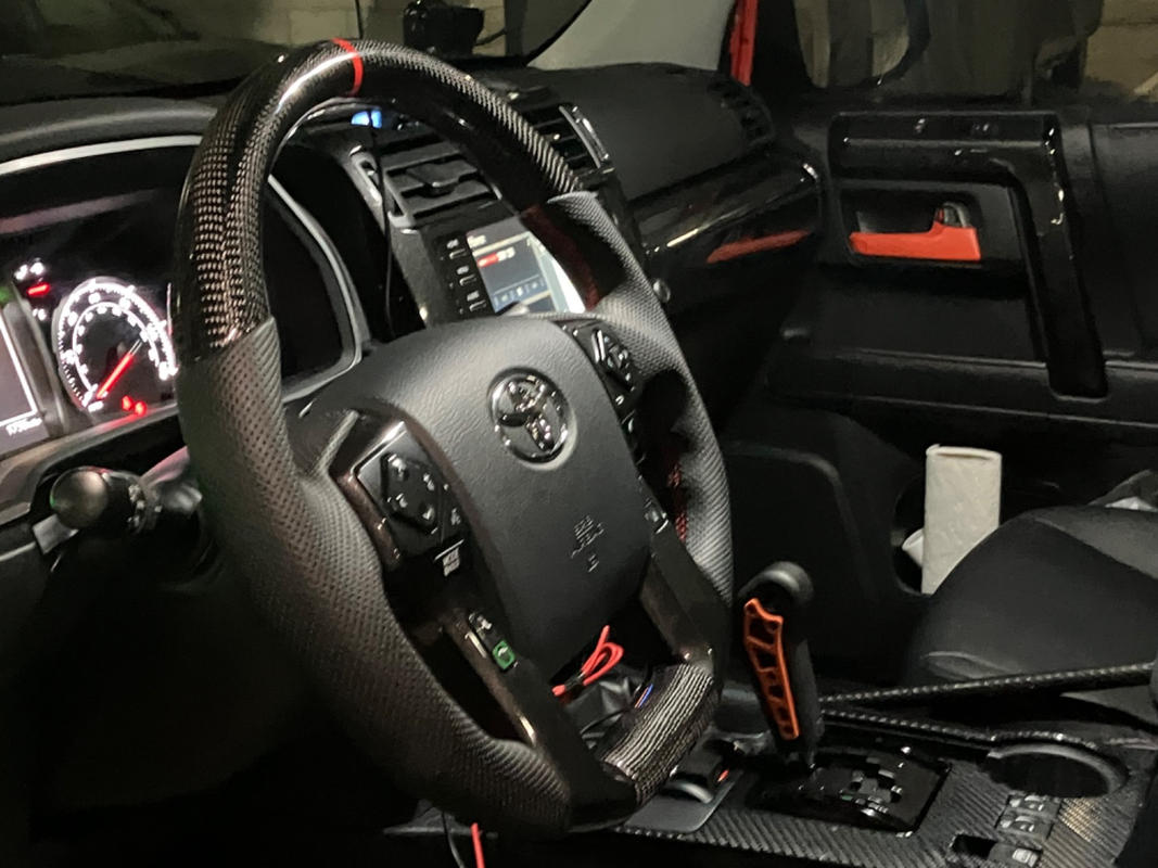 Carbon Fiber Steering Wheel For 4Runner (20102023) — 4Runner Lifestyle