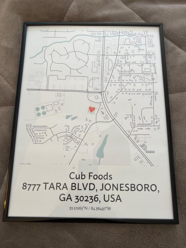 Long Distance Dad Map Personalized Dad Gift Positive Prints long-distance-dad-map-personalized-dad-gift-positive-prints